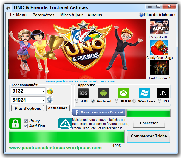 UNO & Friends Application